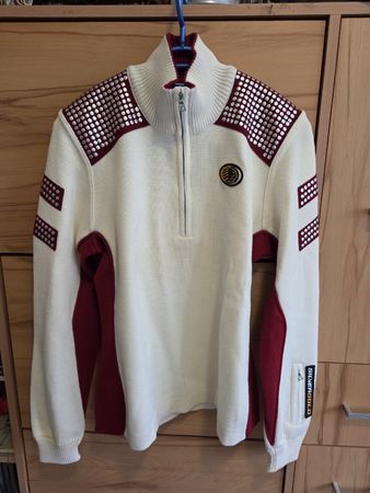 Warmer Wintersport Pulli Gr.XL Unisex Merinowolle 