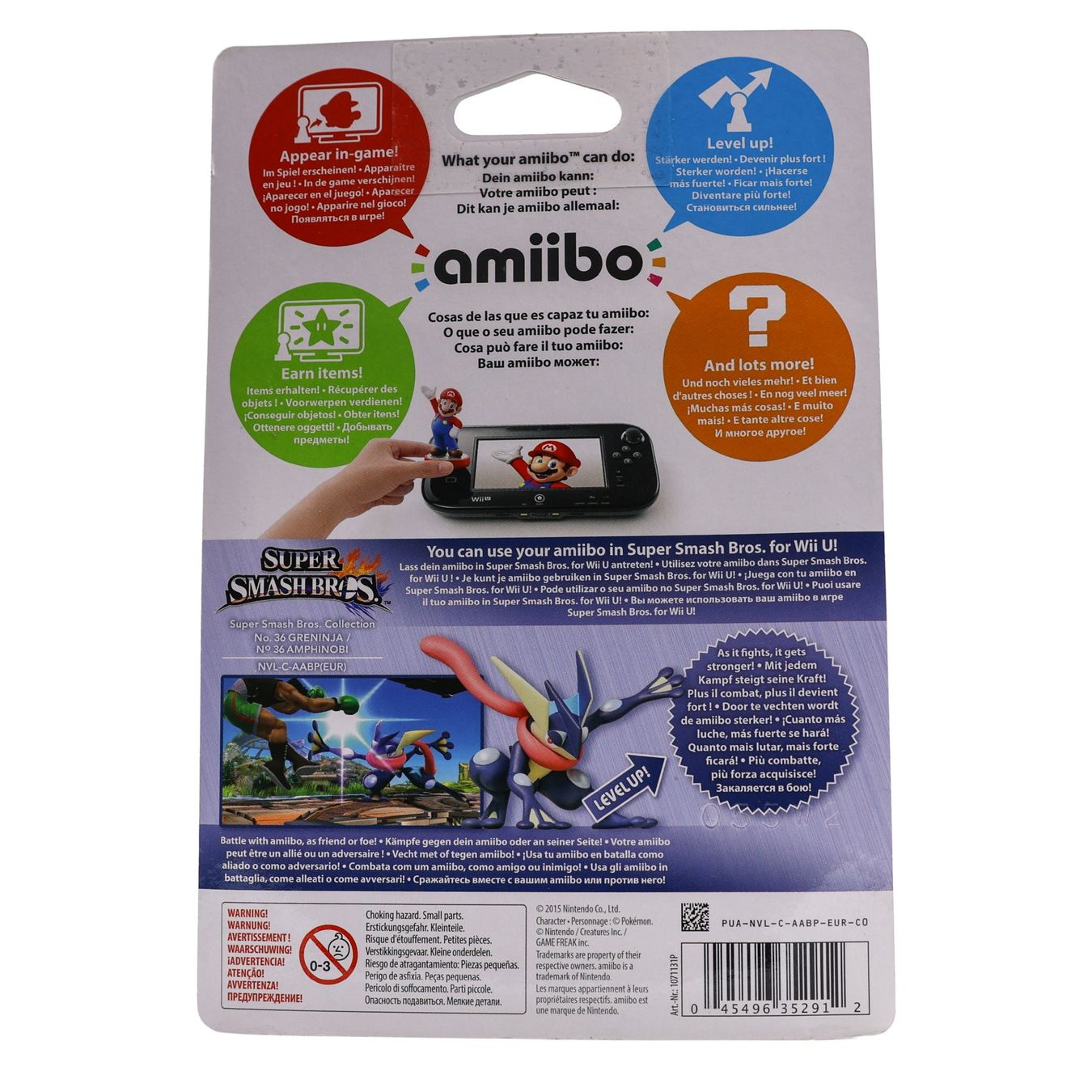 Statuette: Greninja Amiibo - NEW – Nuovo e nell'imballaggio originale da Paudex venduto da dindeboy 1