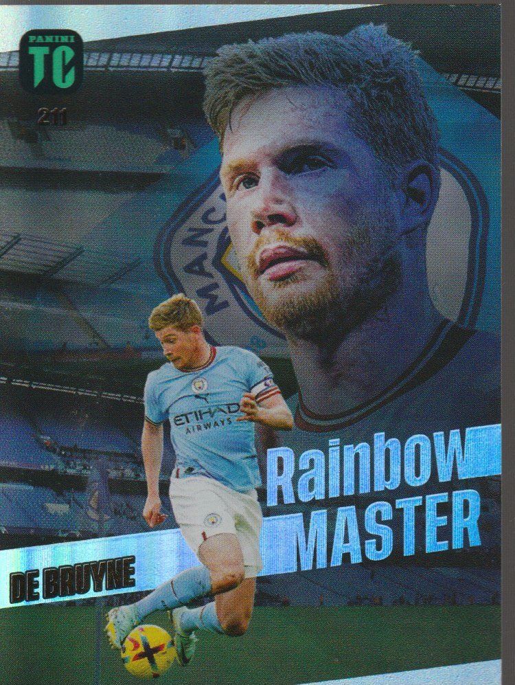 Panini Sammelbilder & Trading cards: PANINI Card TOP CLASS 23 Rainbow Master  FOIL 211 DE BRUYNE – Neu (gemäss Beschreibung) aus Vezia von Aquarius_Age