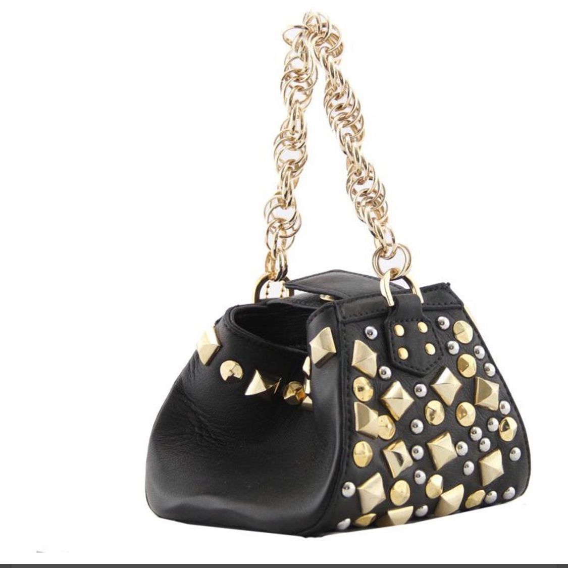 Taschen für Damen: Versace for H&M rockige Nietentasche – Neu (gemäss Beschreibung) aus Zürich von Pony74 1