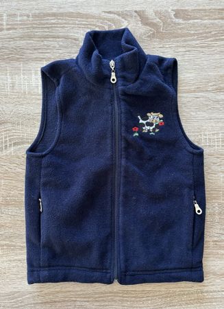 Gilet mit Kuh