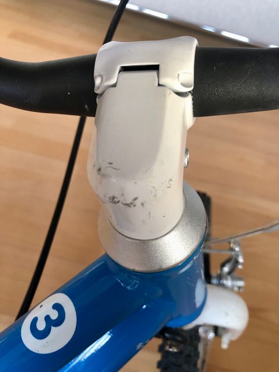 Woom 3 sky-blue Kindervelo 9