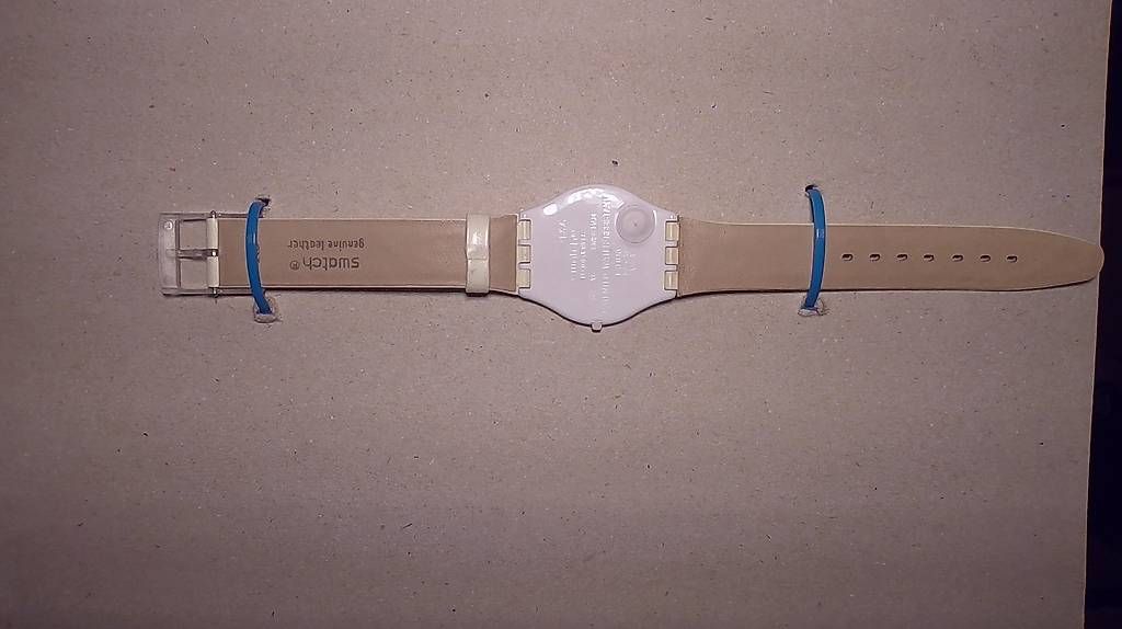 Orologi: Vintage Swatch Skin Watch TIME SLICE SFW100 – Usato da Bellinzona venduto da Embe 1