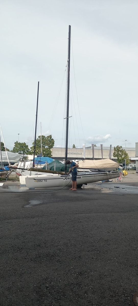 Hobie Cat Barche: Hobbie Tiger 18 Katamaran Segelboot – Usato da Sennhof venduto da Toxx_04 2