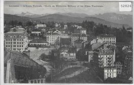Lausanne - L'Ecole Normale, l'Ecole de Medecine, Bethusy et