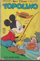 Italian edition Disney TOPOLINO # 596 apr 30 1967 vintage Mi