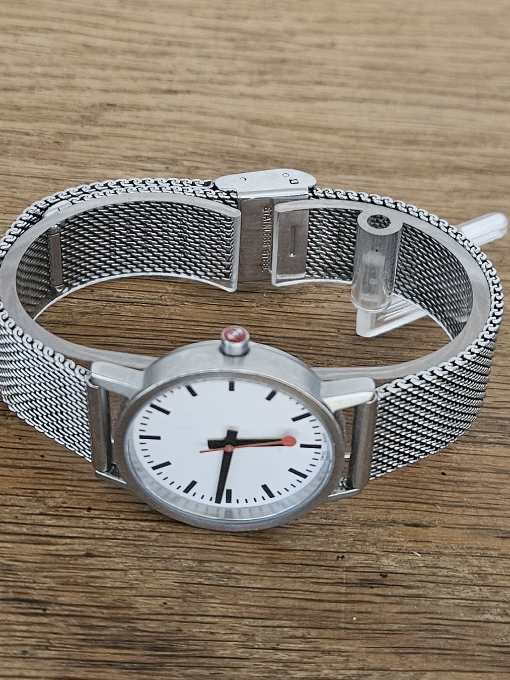 Mondaine Orologi: Mondaine SBB Damenuhr 30mm – Usato da Flamatt venduto da pie_f9zm 4