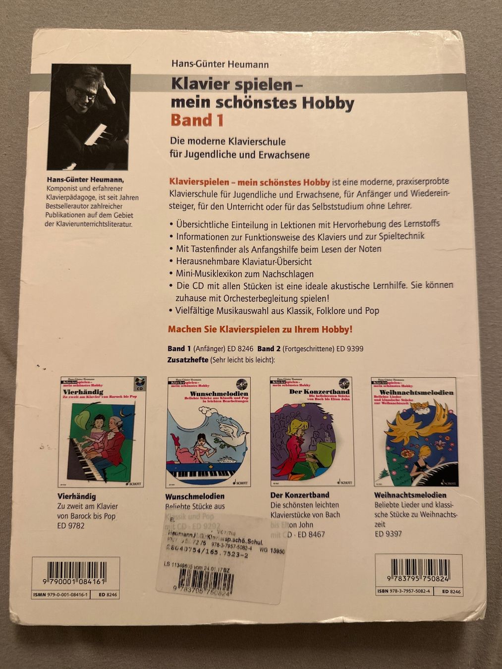 Libri: Klavier Notenbuch Hans-Günter Heumann – Usato da Biel-Benken BL venduto da doefi26 1