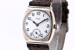 CYMA sehr rare Antike Uhr mit 900 Silber Gehäuse Kaliber 370