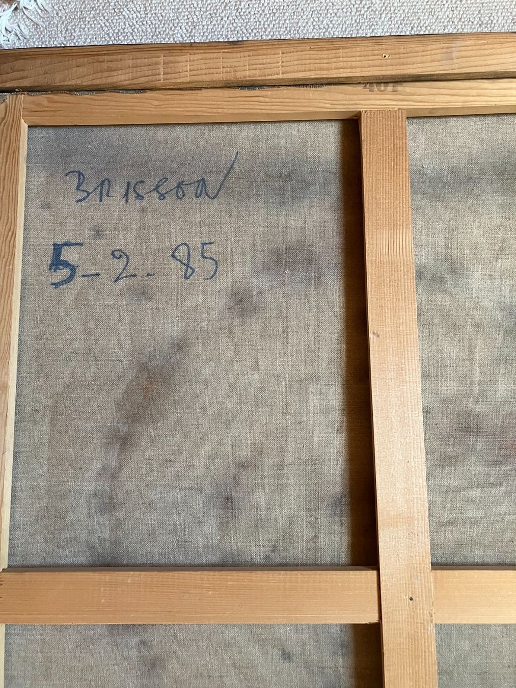 Dipinti: grosses Gemälde von Pierre-Marie Brisson – Usato da Männedorf venduto da Amleto3 7