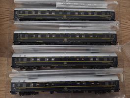 Roco 4x CIWL Schlafwagen Orient-Express Wagons-Lits