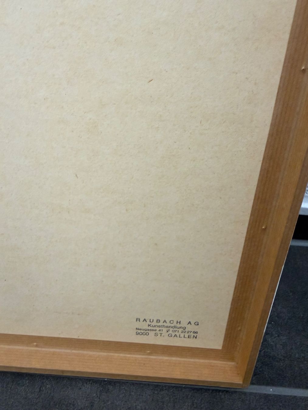Grafica & Litografie: Giuseppe Capogrossi, 1970, handsigniert, Erker – Usato da Horn venduto da HanSolo. 2