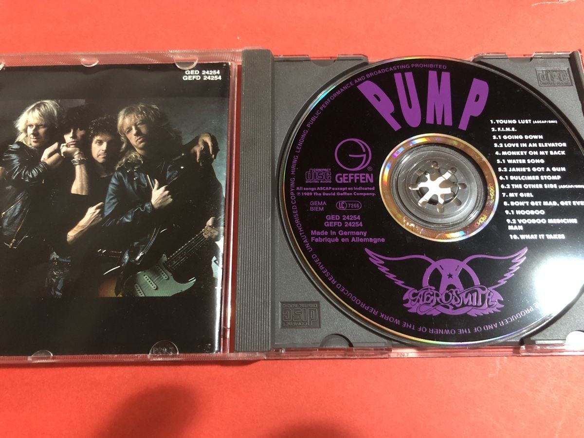 CDs: CD Aerosmith Pump 1989 Geffen – Gebraucht aus Flaach von rubo7 1