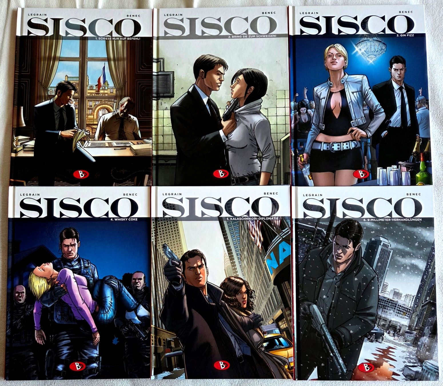 Comics: Legrain / Benec - Sisco - Band 1-12 - Comic – Gebraucht aus Reinach BL von solidsenders