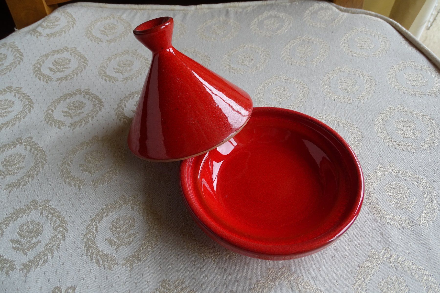 Töpfe: Tajine rot topf tagine rouge Maroc – Neu (gemäss Beschreibung) aus Lugnorre von gg17 1