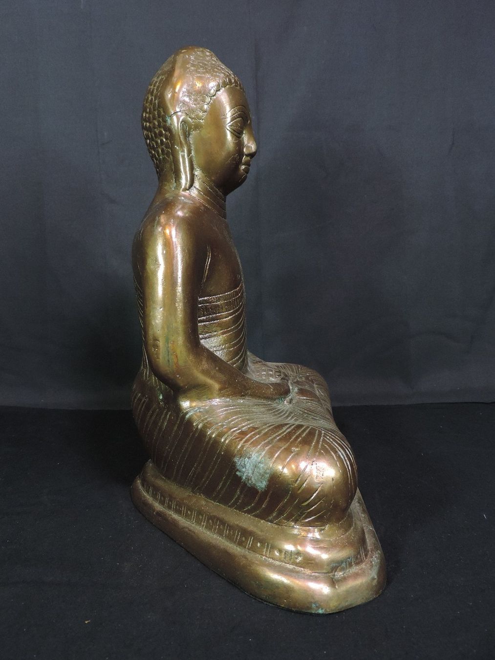 Skulpturen & Statuen: Buddha Figur Bronze, sitzender Buddha – Gebraucht aus Duggingen von roterbambus 5