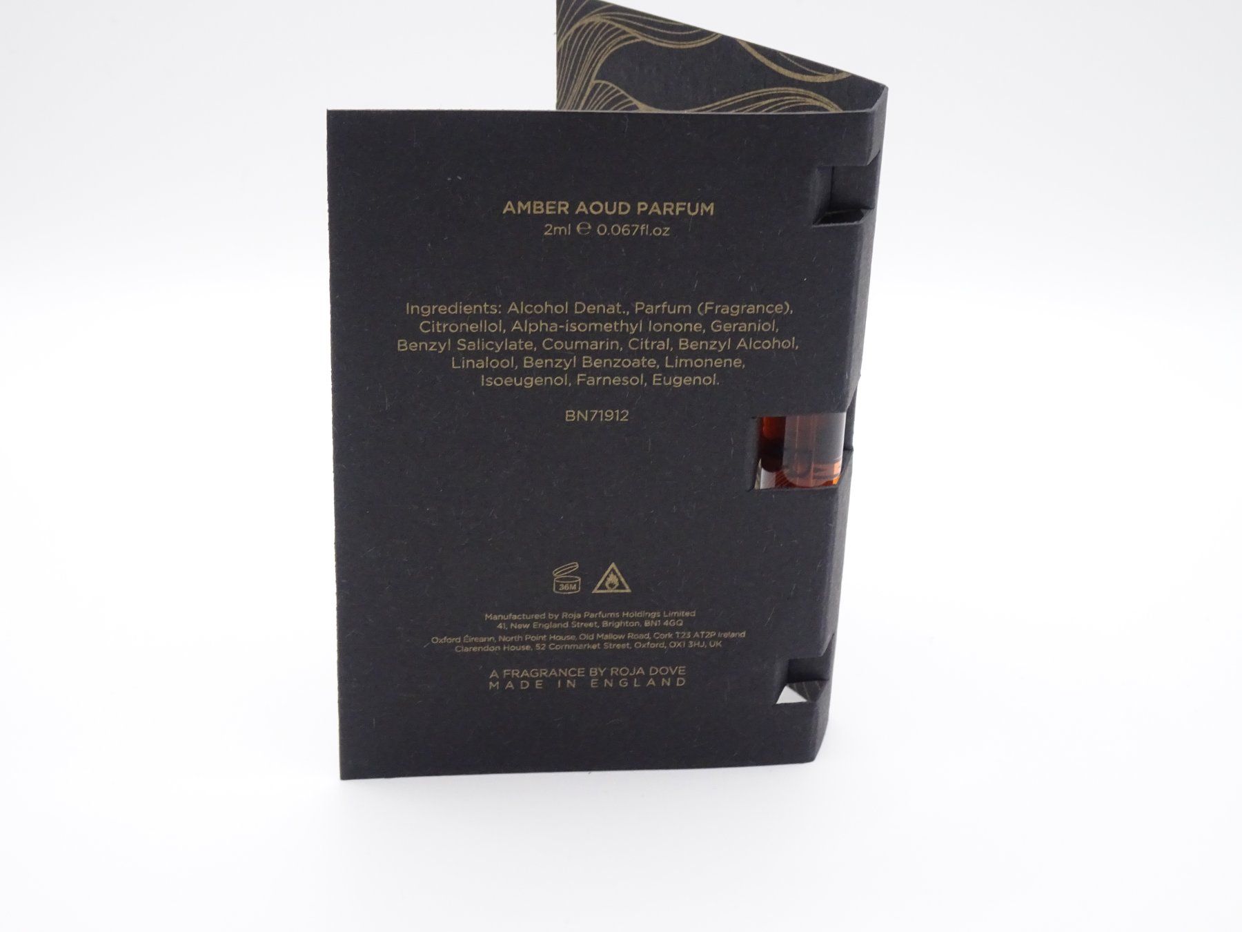 Profumi & Eau de Toilette: Roja - Amber Aoud 2 ml // Roja Parfums – Nuovo (secondo la descrizione) da Frenkendorf venduto da Sakima1 1