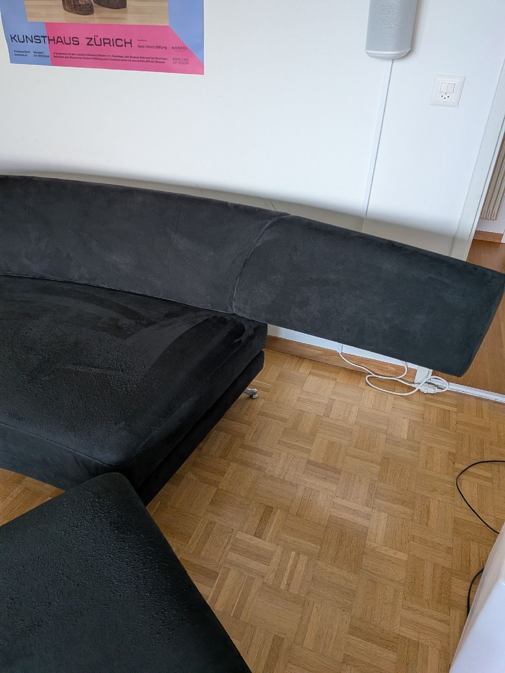 Rolf Benz Divani: Rolf Benz 222 Designer Sofa Schwarz – Usato da Spiegel b. Bern venduto da cba_q6lw 2