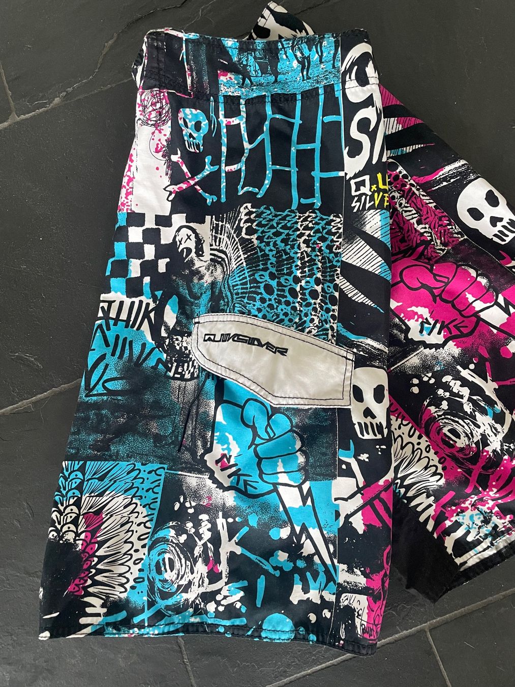 Quiksilver Costumi da bagno: Badehose Quiksilver gemustert Grösse 32 – Usato da Coldrerio venduto da Theres2004 2