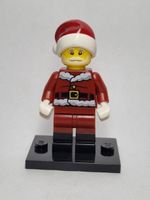 LEGO BAM Late 2023 Winter Santa Clause dark red
