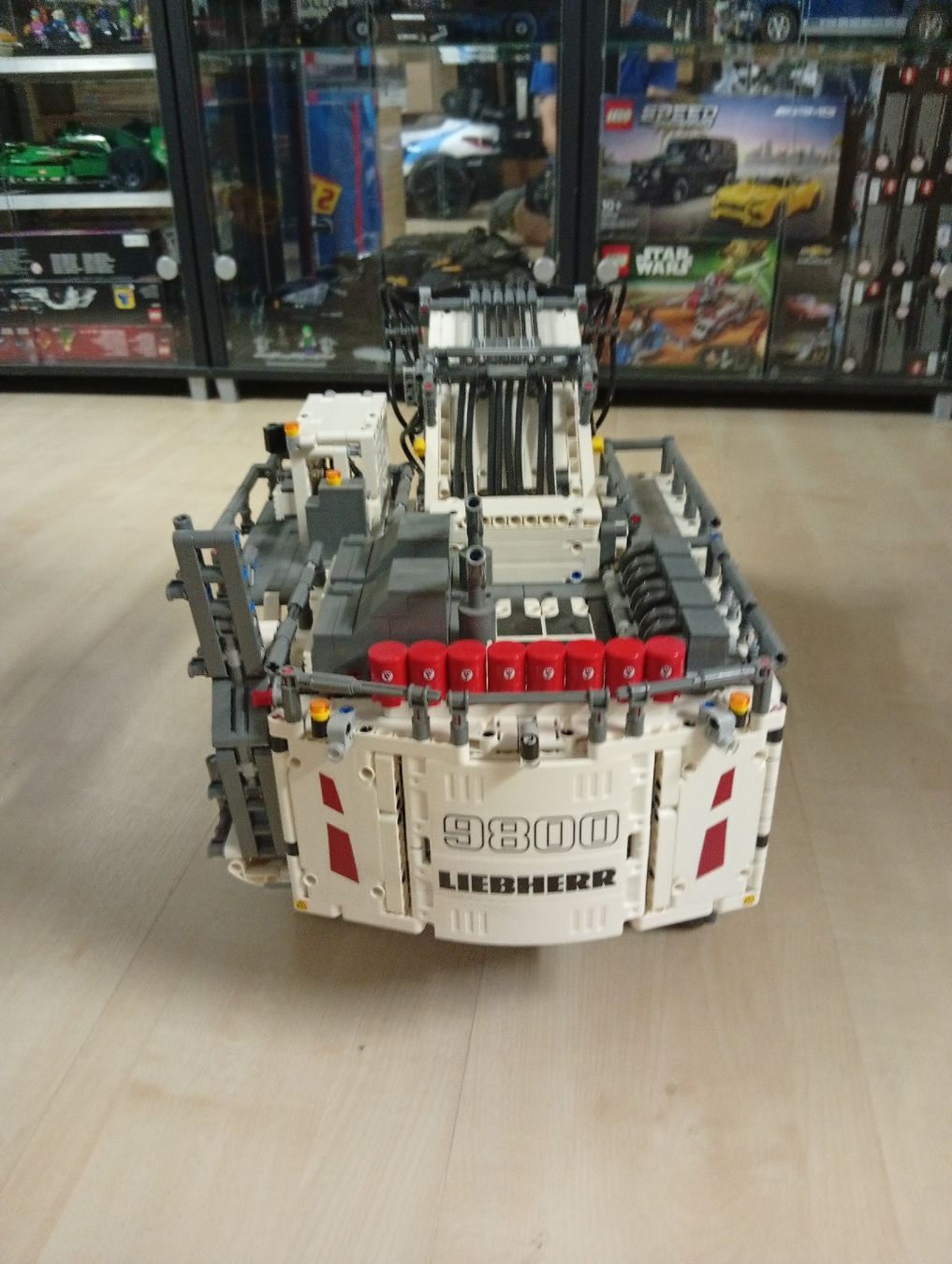 Lego Kit di costruzioni: Lego Technic 42100 Liebherr Bagger aufgebaut mit Anleitungen – Usato da Trun venduto da kawak1 2