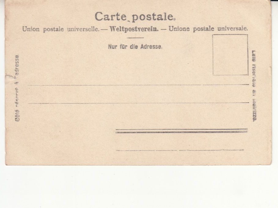 Ansichtskarten: Tschiertschen 1905 – Gebraucht aus Bürglen TG von StampGraf 1
