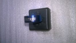 RING EDELSTHAL,,MIT COURAGE GESCHRIEBEN