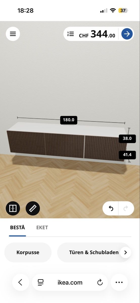 Ikea Meubles TV: BESTA Sideboard  – D'occasion à Sarmenstorf par deb_w52t