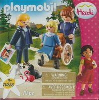 PLAYMOBIL HEIDI 70258 CLARA CON IL SUO PAPA' E LA SIGNORINA