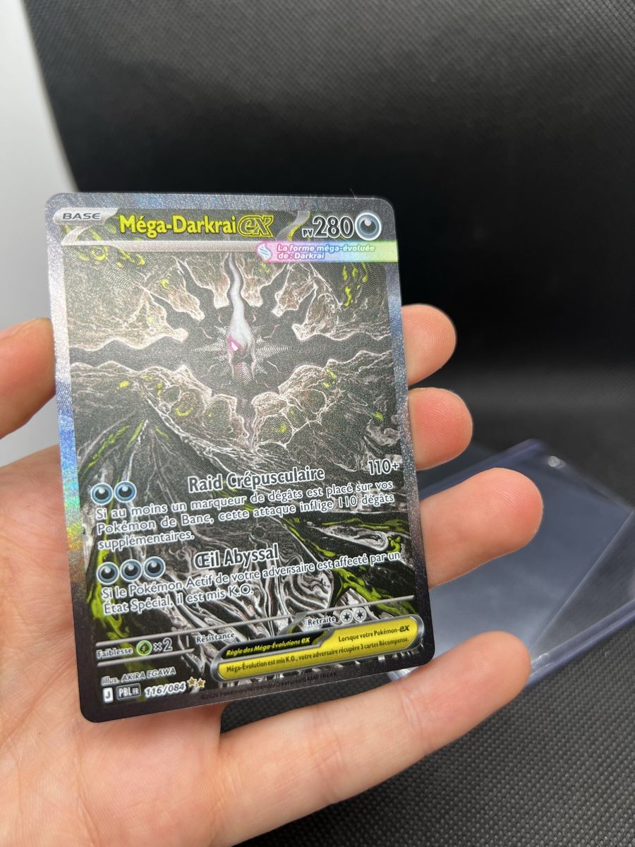 Pokémon Carte collezionabili: Mega Darkrai ex #116/084 SIR - FR - Ab 1.- – Nuovo (secondo la descrizione) da Perroy venduto da sou_7ff7 1