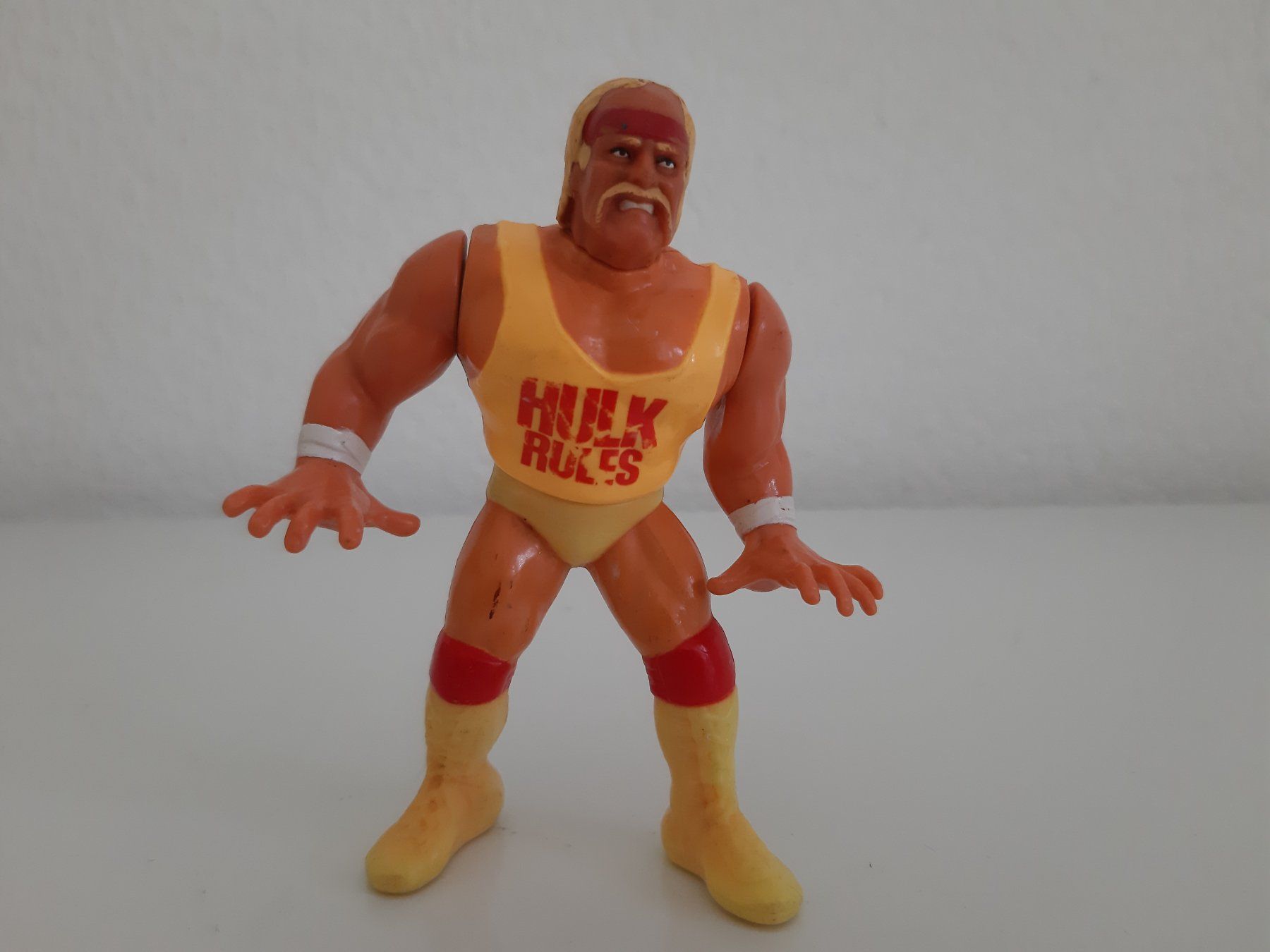 WWE Statuette: WWE WWF Action Figure Hulk Hogan 1990 – Usato da Buchs SG venduto da Bray_Law