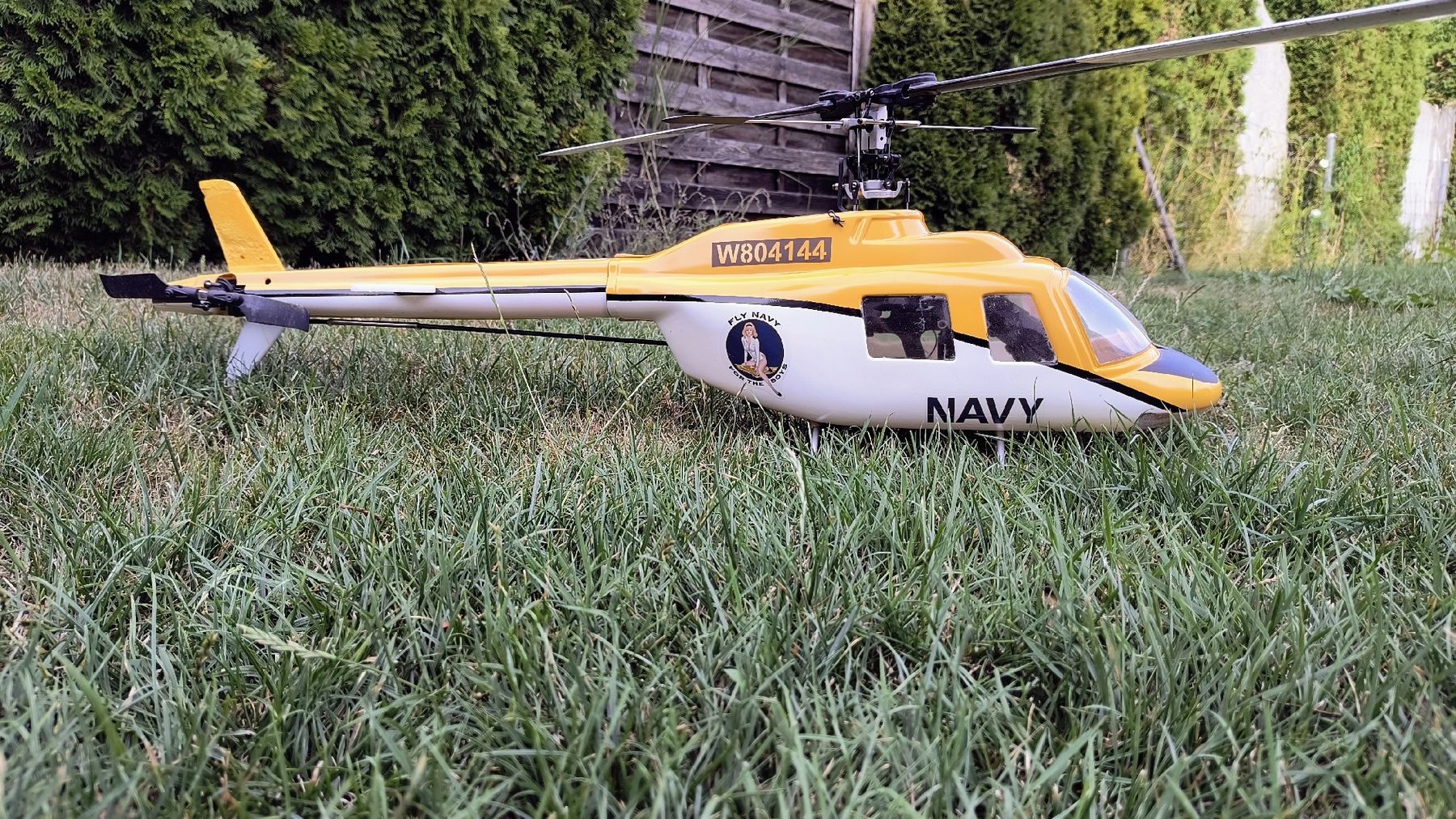 MSH Protos Modellismo RC: RC Heli Jet Ranger mit Protos 500 Mechanik  – Usato da Romanshorn venduto da Warthogwarthog 1