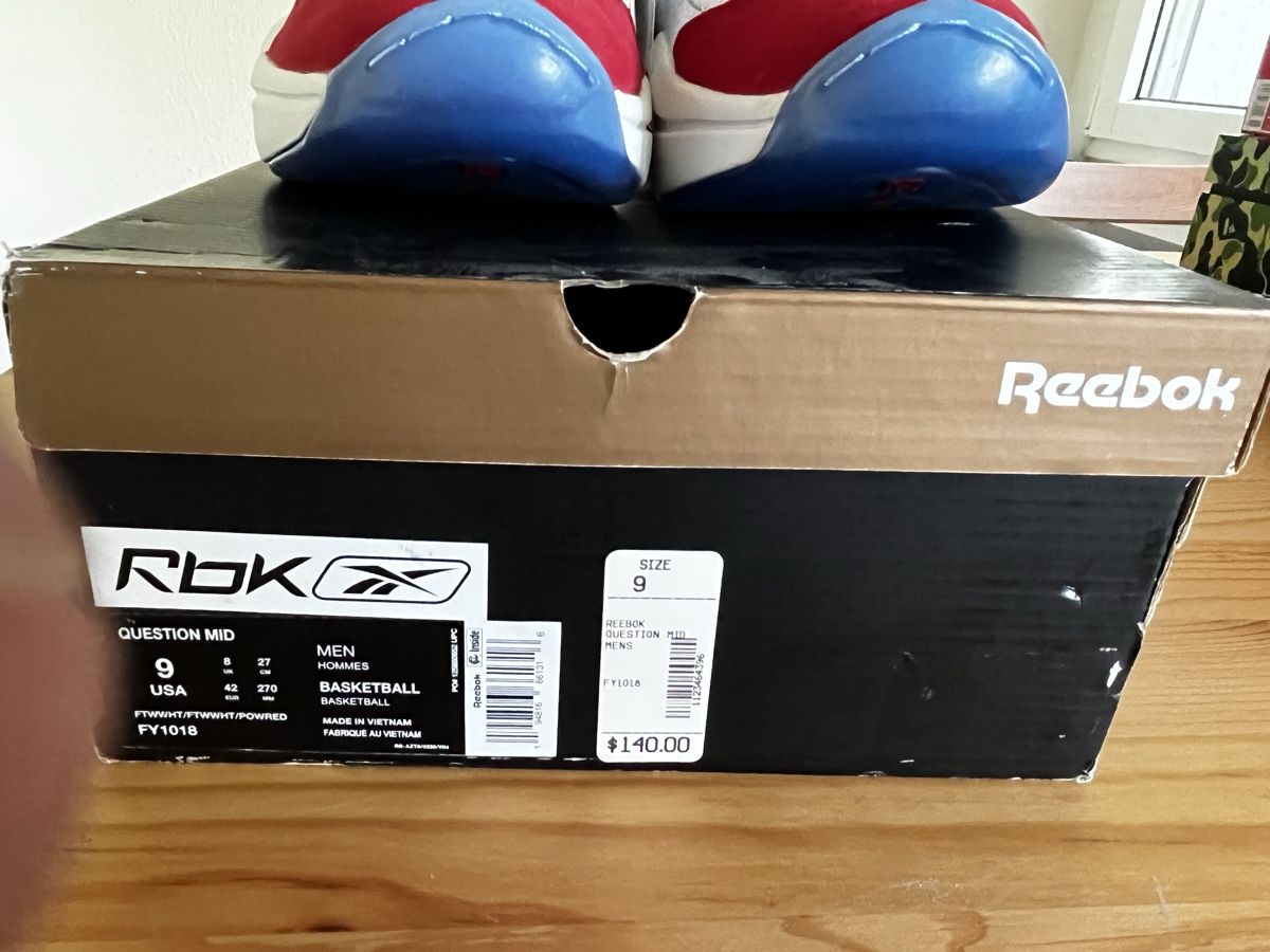 Reebok Herrenschuhe: Reebok Question 25th Anniversary EU 42 – Neu und originalverpackt aus Liebefeld von donetasy 2