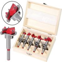 ✅ 5x Forstnerbohrmaschinen-Set Holzbohrer