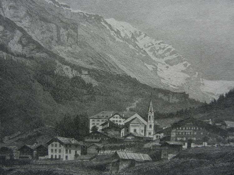 Incisioni: Souvenir von Leuk – Usato da Risch venduto da Rischli15 3