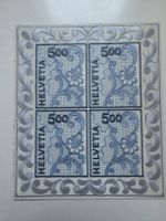 Gratis Versand 2000 Stickerei Block Nr. 999 NABA St. Gallen 