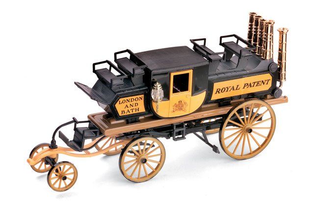 Brumm Modellini d'auto: Brumm Old Fire - Gurney Dampfwagen - Kutsche 1/43 – Nuovo (secondo la descrizione) da Lausen venduto da hot-preis