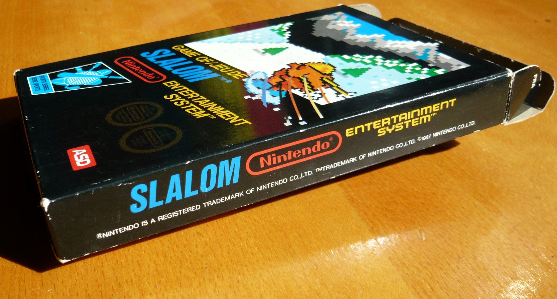 Nintendo Spiele: NES : Slalom, CIB, Bon état – Gebraucht aus Onex von Jaguar1986 5