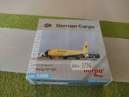 Herpa Wings 1:500 German Cargo Boeing 707-300F
