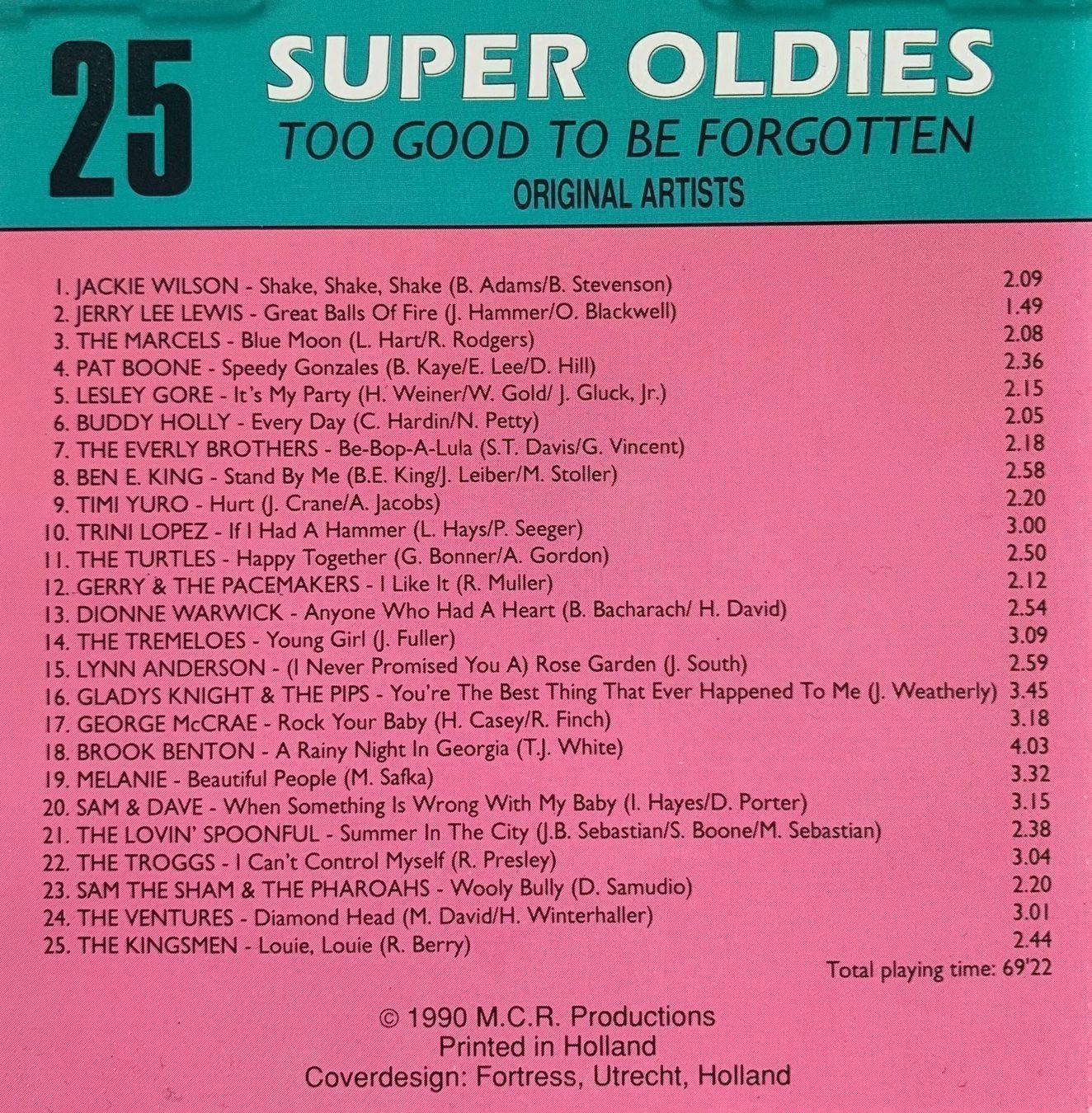 CD: Super Oldies Volume 2 – Usato da Zürich venduto da recordman01 2