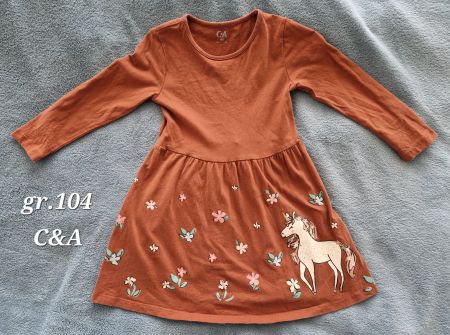 Langarm Kleid grösse 104