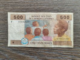 Zentralafrikanische Staaten, 500 Francs 2002 !!!!!!!