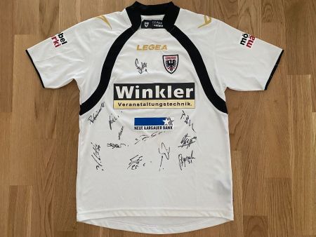 FC AARAU TRIKOT FCA SAISON 2010/11 LEGEA SIGNIERT SMALL