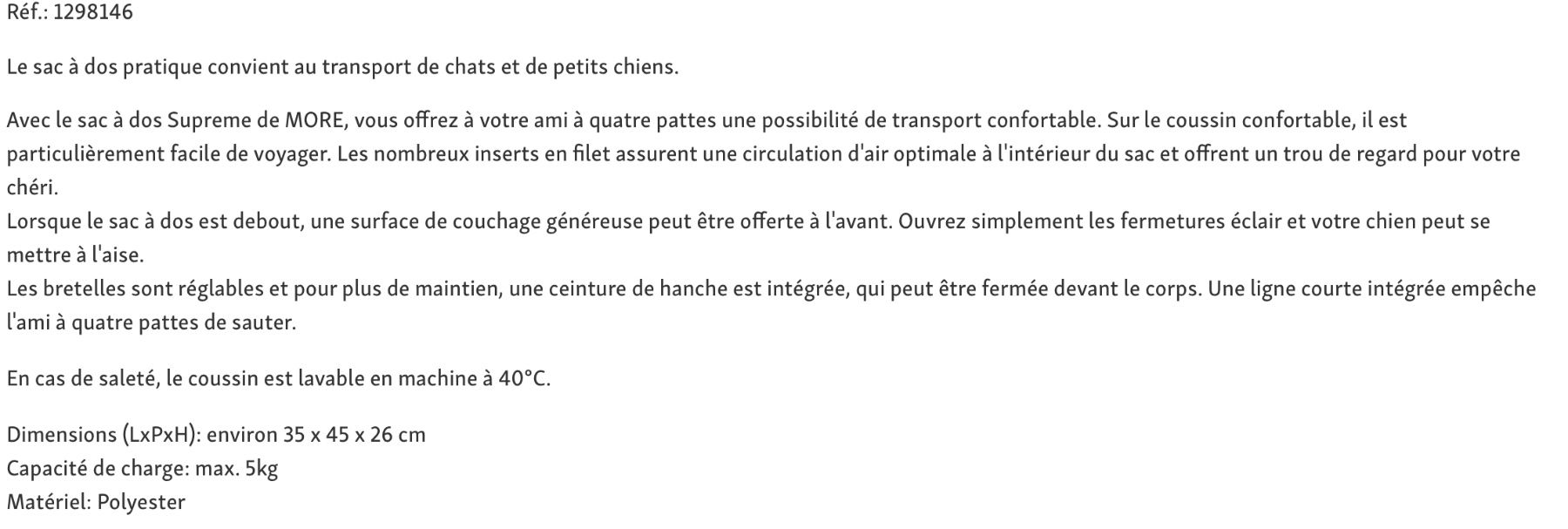 Rucksäcke: Sac à dos de transport pour animaux - Comme neuf – Neu (gemäss Beschreibung) aus Petit-Lancy von Stella_Wngr_ 9