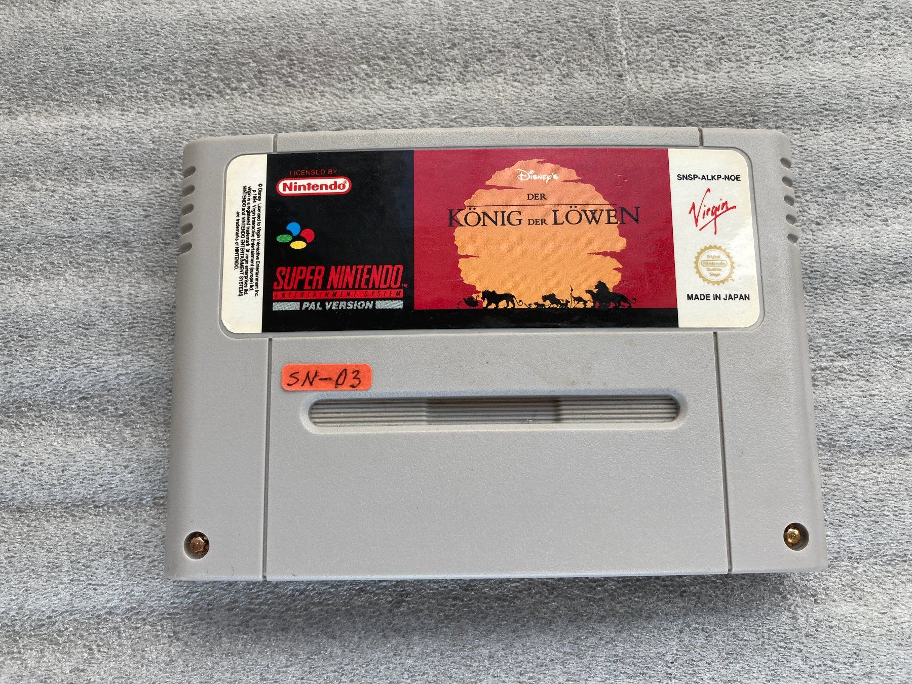 Nintendo Giochi: Spielmodul Der König der Löwen – Usato da Horgen venduto da Goros