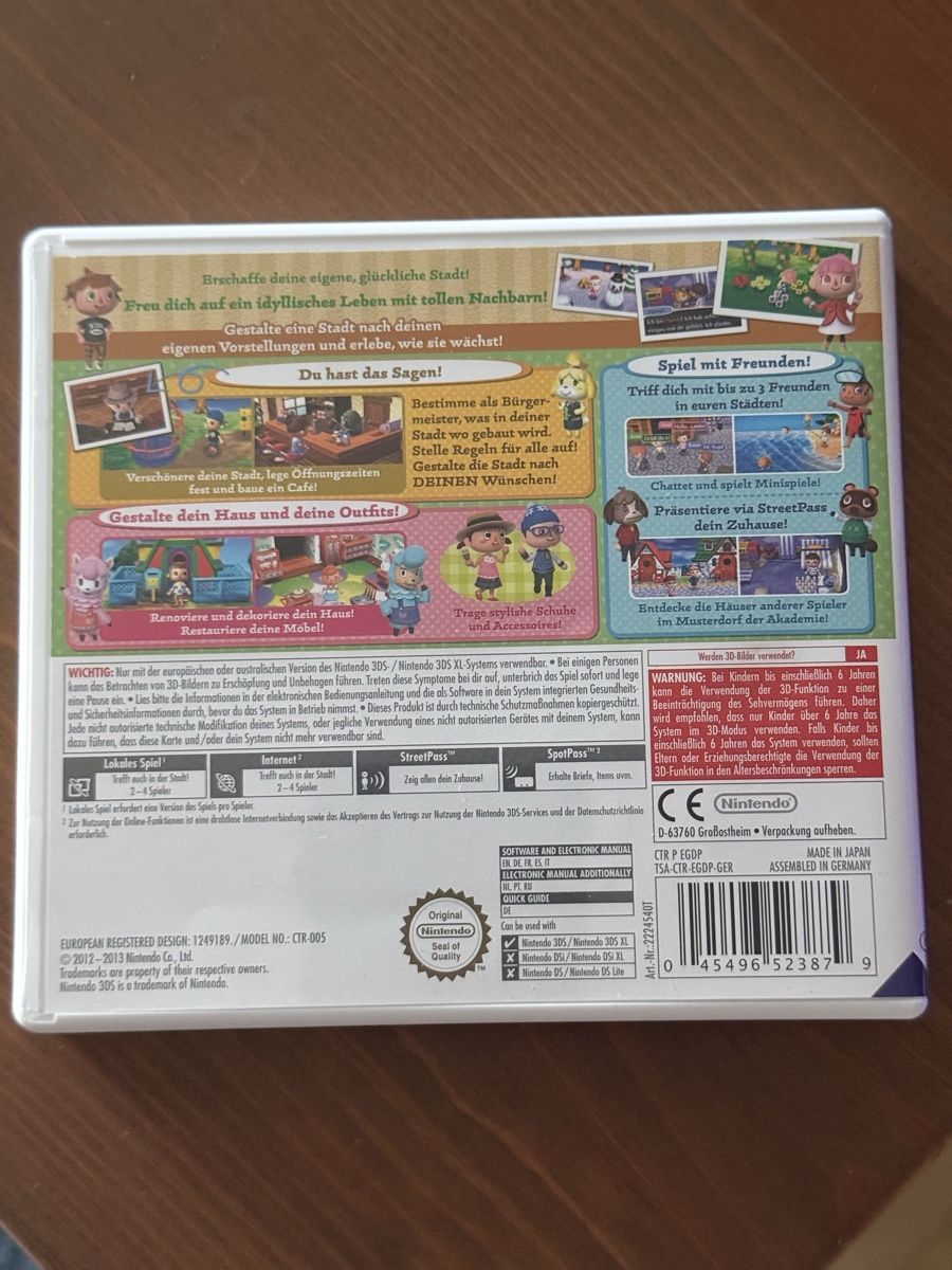 Nintendo Giochi: New 3DS Animal Crossing New Leaf – Nuovo (secondo la descrizione) da basel venduto da NaLuBa1 1