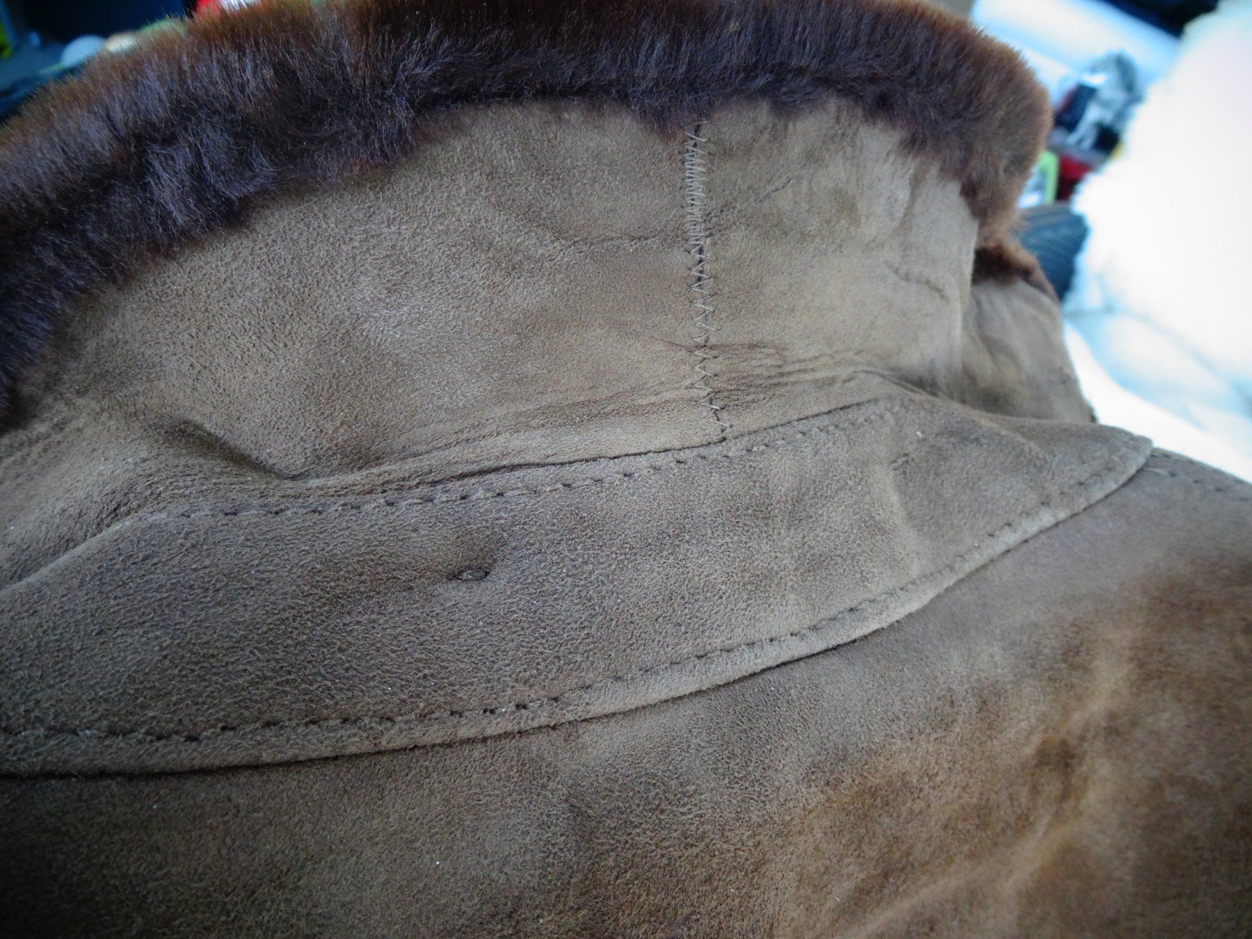 Cappotti: Wildleder Mantel Frey echtes Leder – Usato da Neerach venduto da jenny062 9
