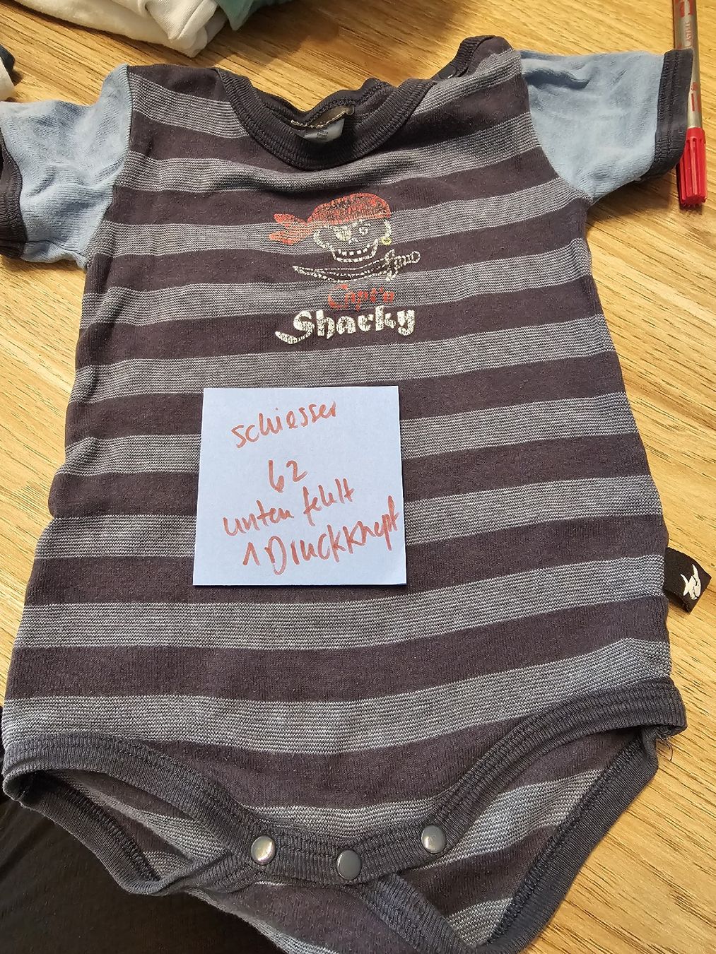 Schiesser Unterwäsche: Schiesser Baby Body – Gebraucht aus Brüttisellen von Miralaurea