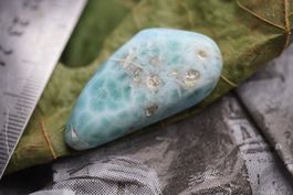 Grosser Larimar mit schönem Muster