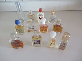12 Alt Miniatur  EDT Parfum Bottle Sehr Selten
